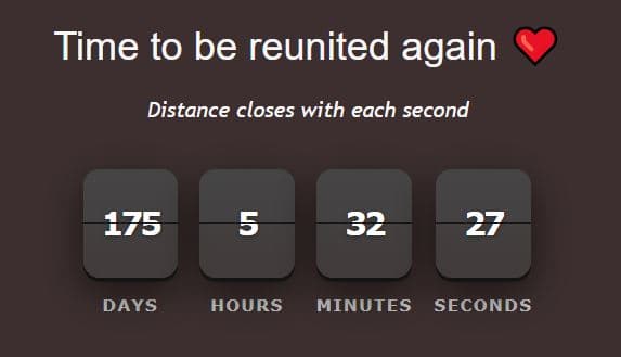 Countdown Timer: A New Love Builder Component