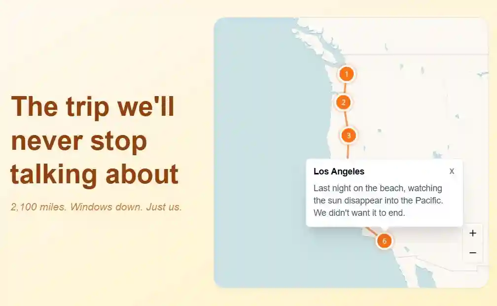 A map of “our places” with honest labels