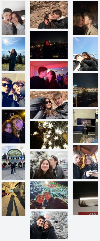 Couple holding hands love website template