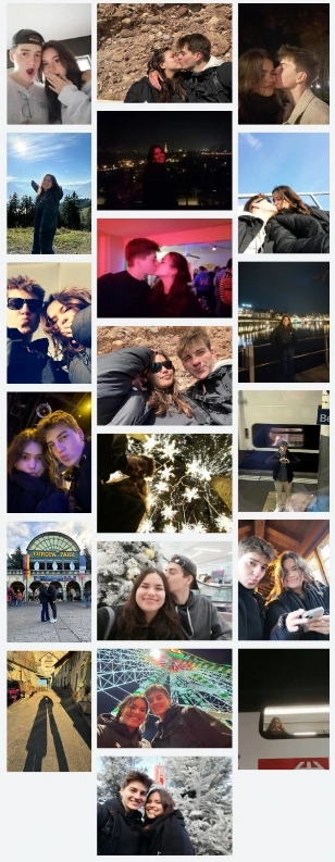 Couple holding hands love website template